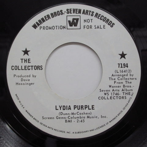 COLLECTORS - Lydia Purple (US Promo+CS)