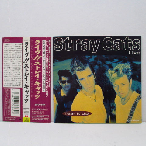 STRAY CATS - Live!! Tear It Up (Japan Orig.CD)