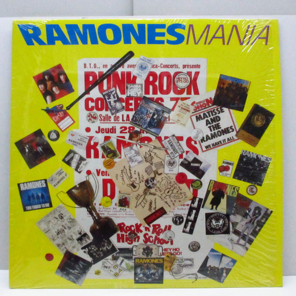 RAMONES (ラモーンズ)  - Ramones Mania (US 90's 再発「SRCプレス」 2xLP/インナー無)