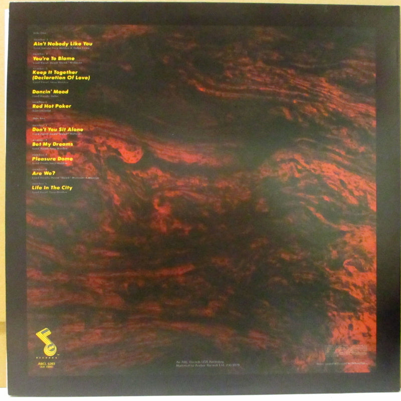 RUFUS (ルーファス)  - Numbers (UK Orig.Stereo LP/GS)