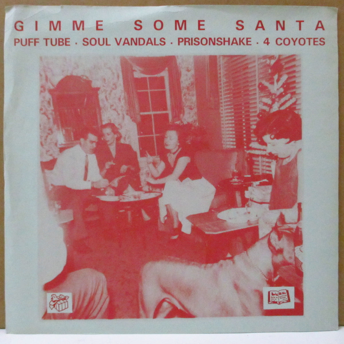 V.A. - Gimme Some Santa (US 800 Ltd.Green & Red Splatter Vinyl 7")