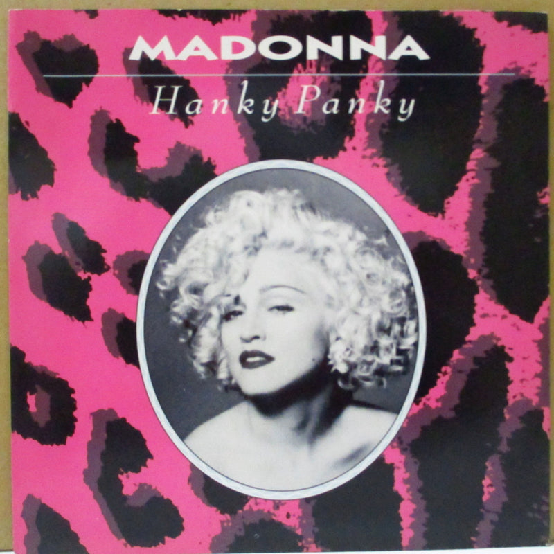 MADONNA (マドンナ)  - Hanky Panky (UK オリジナル・ペーパーラベ 7"+光沢固紙ジャケ)