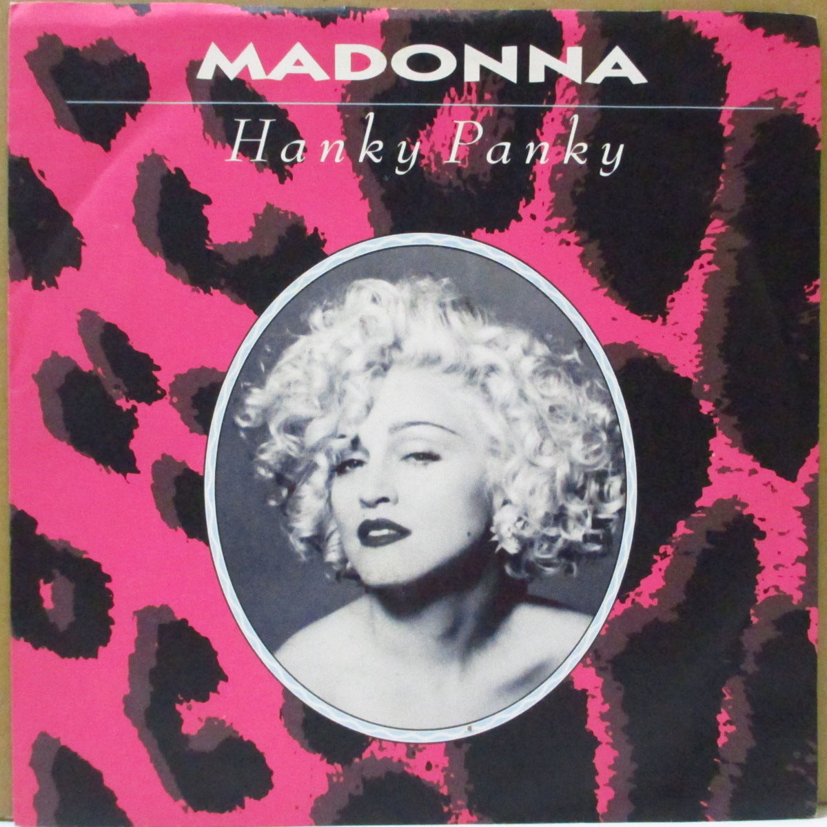 MADONNA (マドンナ)  - Hanky Panky (UK オリジナル・ペーパーラベ 7"+マットソフト紙ジャケ)