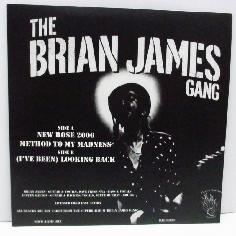 BRIAN JAMES GANG, THE - New Rose 2006 EP! (UK Ltd. Blue Vinyl 7")