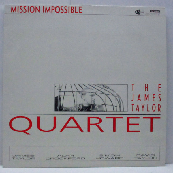 JAMES TAYLOR QUARTET (ジェームス・テイラー・クァルテット)  - Mission Impossible (UK オリジナル LP/ニクソン・ラベル)