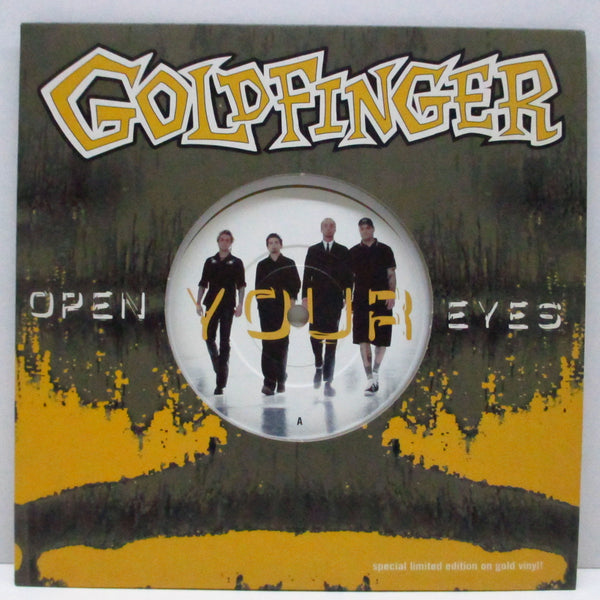 GOLDFINGER (ゴールドフィンガー)  - Open Eyes / 99 Red Balloons (UK 限定ゴールドヴァイナル 7")