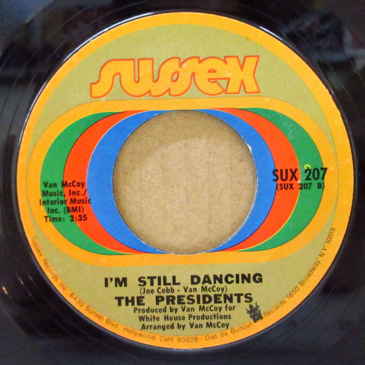 PRESIDENTS (プレジデンツ)  - I'm Still Dancing (US Orig.7"+CS)