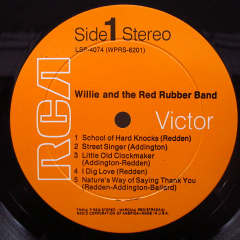 WILLIE AND THE RED RUBBER BAND - Willie And The Red Rubber Band (1st) (US Orig.LP)