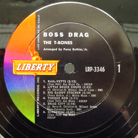 T-BONES - Boss Drag (US Orig.Mono LP)