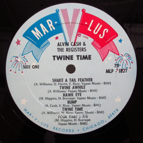 ALVIN CASH & THE REGISTERS - Twine Time (US Orig.Mono LP)