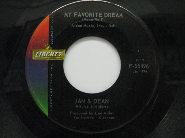 JAN & DEAN - My Favorite Dream (Orig)