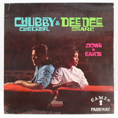CHUBBY CHECKER & DEE DEE SHARP - Down On Earth (UK Orig.Mono LP/CFS)