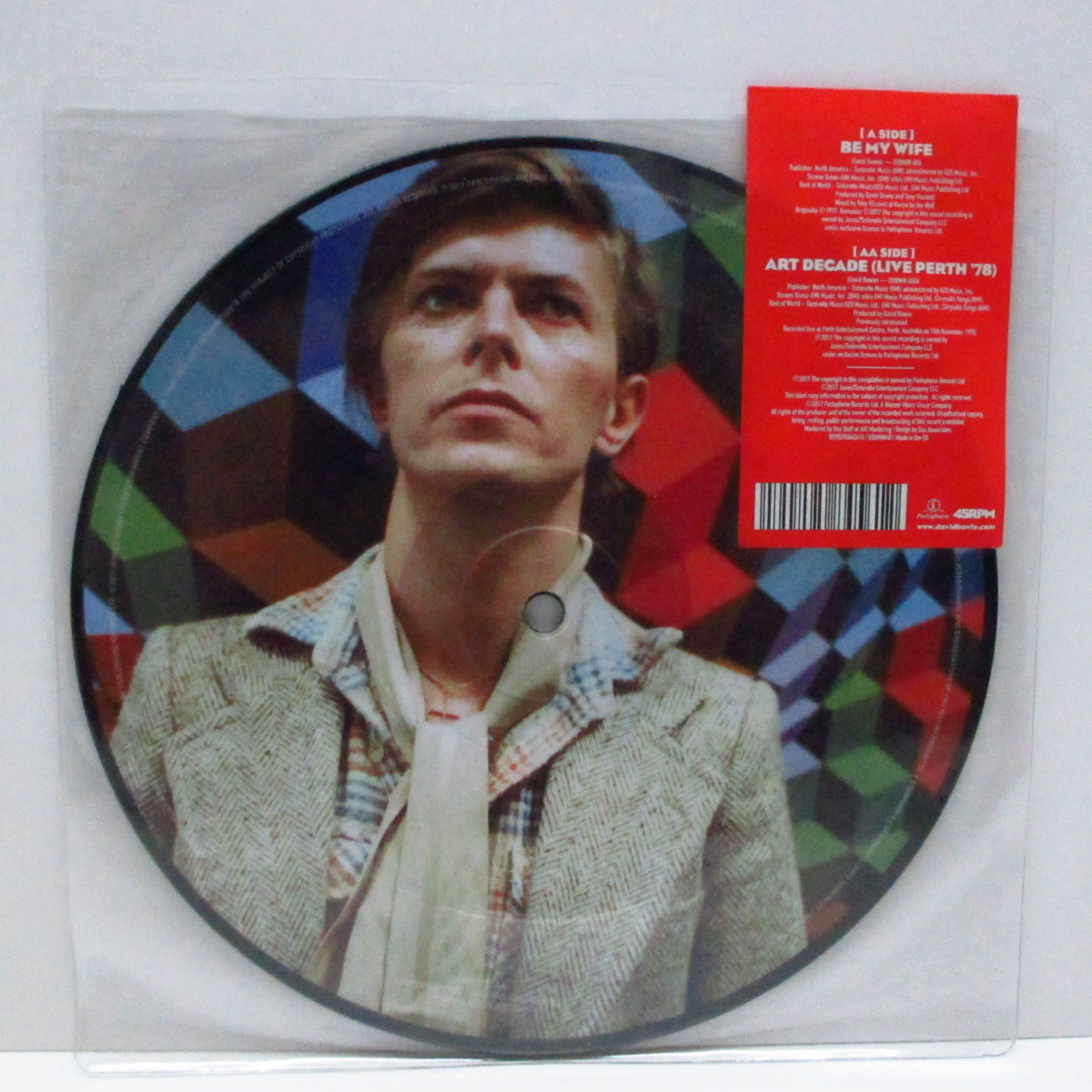 DAVID BOWIE - Be My Wife (UK-EU '17 Ltd.Picture 7"+Stickered PVC)