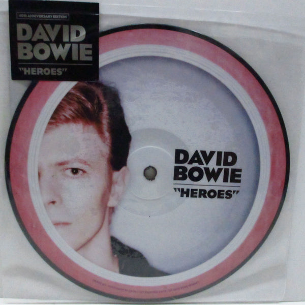 DAVID BOWIE - Heroes (EU '17 Ltd.Picture 7"+Stickered PVC)