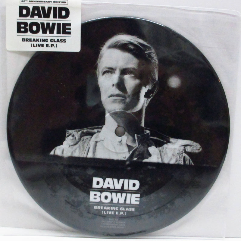 DAVID BOWIE - Breaking Glass Live E.P. (EU '18 Ltd.Picture EP+Stickered PVC)