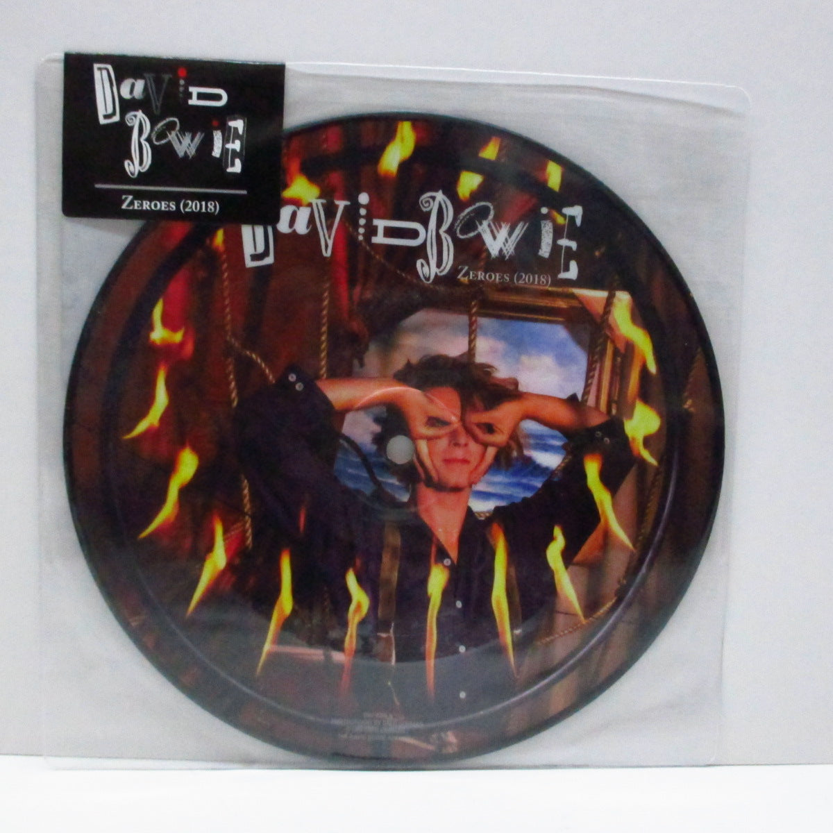 DAVID BOWIE - Zeroes 2018 (EU '18 Ltd.Picture 7"+Stickered PVC)