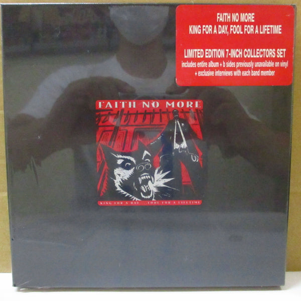 FAITH NO MORE (フェイス・ノー・モア)  - King For A Day....Fool For A Lifetime (UK Limited 7x7"-Box Set/廃盤 NEW)