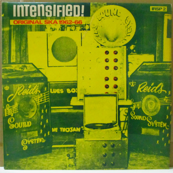 V.A. (60's ジャマイカ・スカ・コンピ) - Intensified! Original Ska 1962-66 (UK オリジナル EMI ラベ・モノラル LP/両面コーティングジャケ)