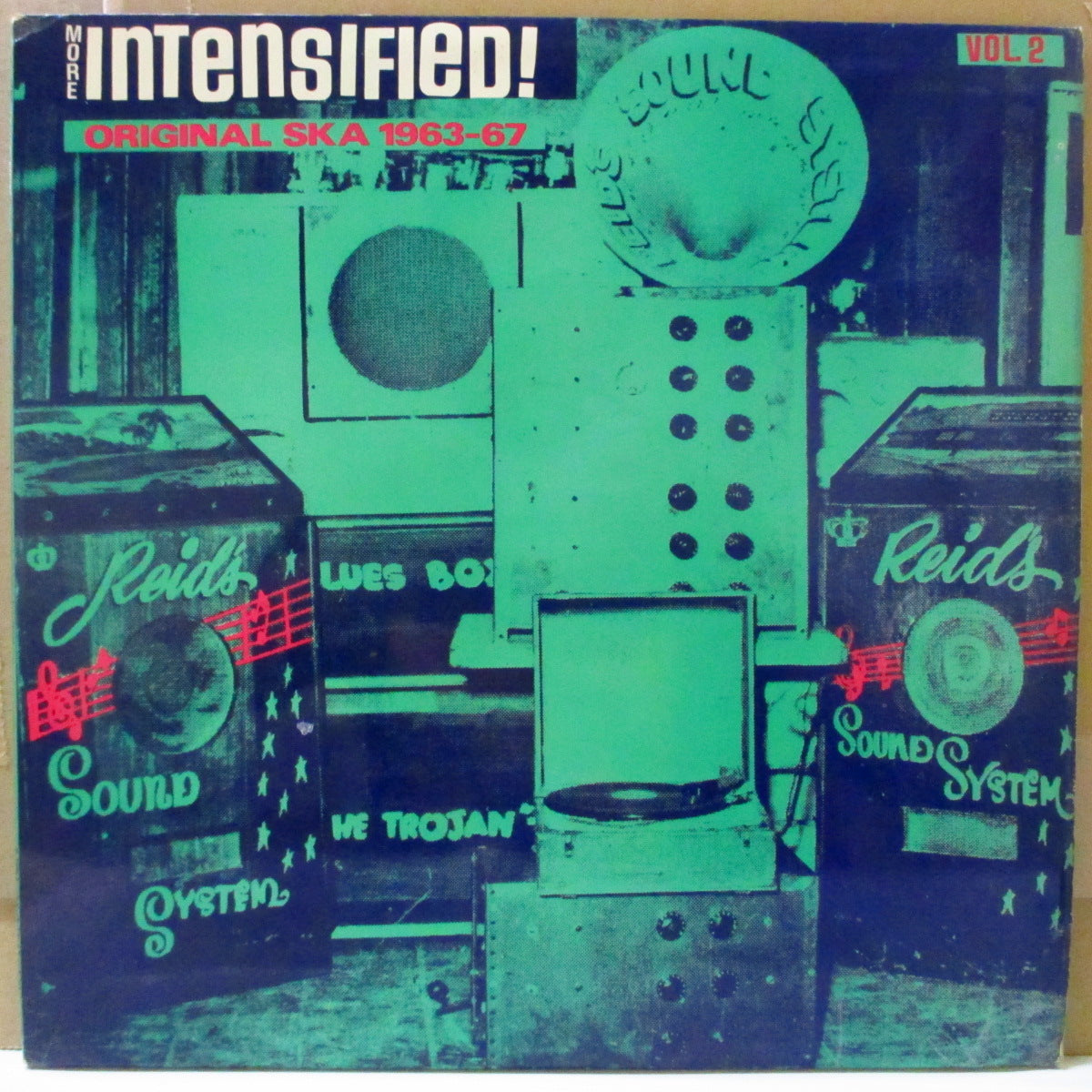 V.A. (60's ジャマイカ・スカ・コンピ) - More Intensified! Original Ska 1963-67 (UK オリジナル・モノラル LP+インナー/両面コーティングジャケ)