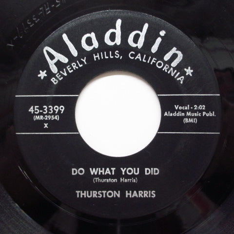THURSTON HARRIS - Do What You Did (Orig.Black Label)