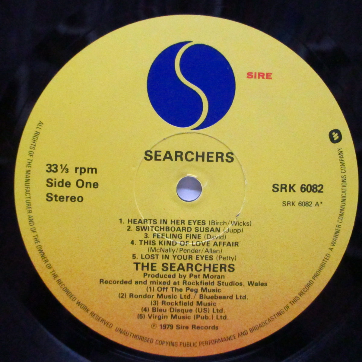 SEARCHERS, THE (ザ・サーチャーズ)  - S.T. (UK Orig.LP+Inner)