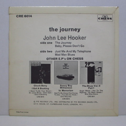 JOHN LEE HOOKER (ジョン・リー・フッカー) - The Journey (UK Orig.EP/CFS)