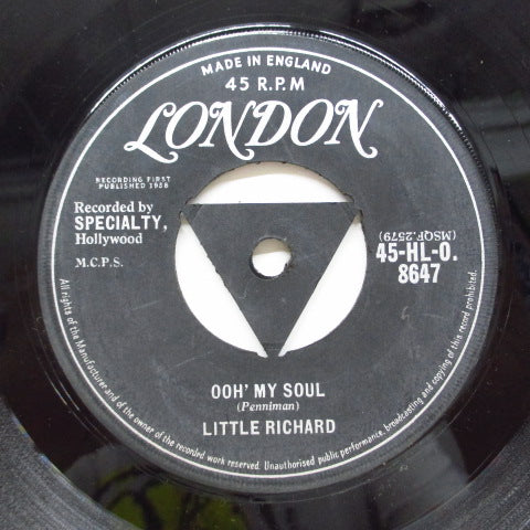 LITTLE RICHARD - Ooh' My Soul (UK Orig.)