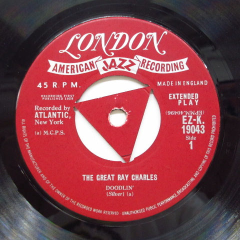 RAY CHARLES - The Great Ray Charles (UK Orig.7"+PS)