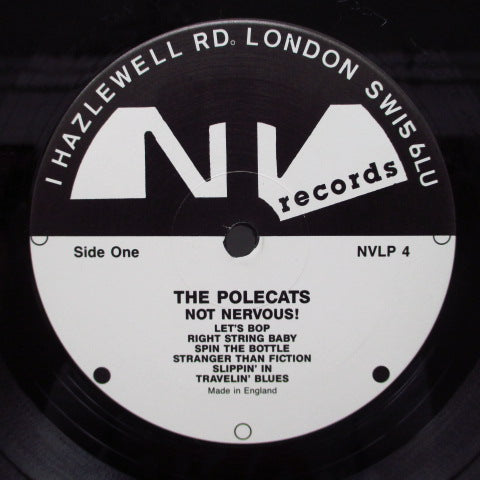 POLECATS - Not Nervous：Rare 1980 Demos (UK Orig.LP)