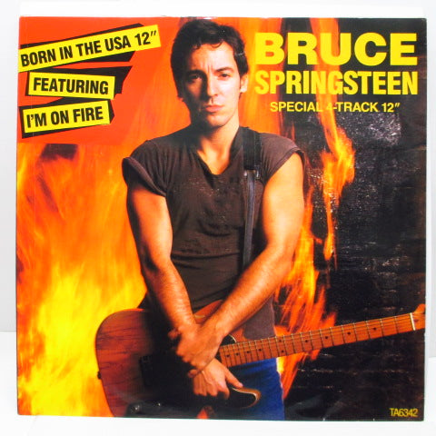 BRUCE SPRINGSTEEN (ブルース・スプリングスティーン)  - Born In The U.S.A. feat. I'm On Fire (UK Orig.12")