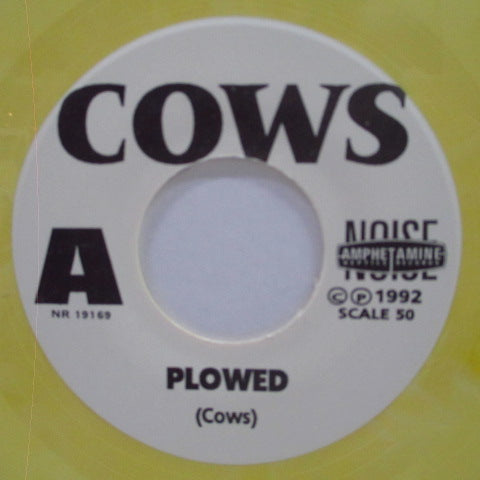 COWS - Plowed (US 限定イエローヴァイナル 7")