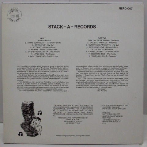 V.A. - Stack A Records (UK Orig.LP)