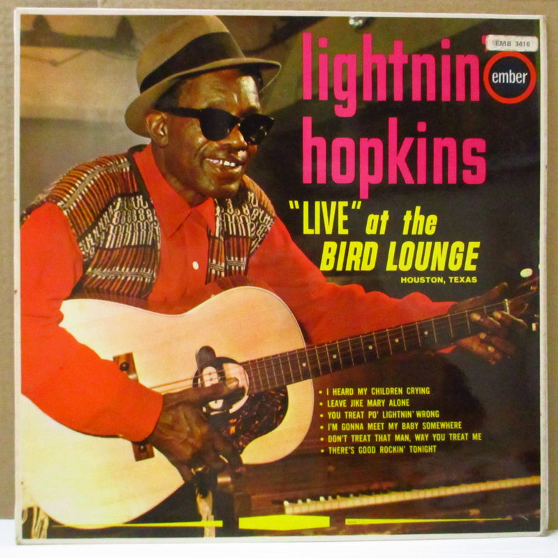 LIGHTNIN' HOPKINS (ライトニン・ホプキンス)  - Live At The Bird Lounge (UK 60's Reissue LP/CFS)