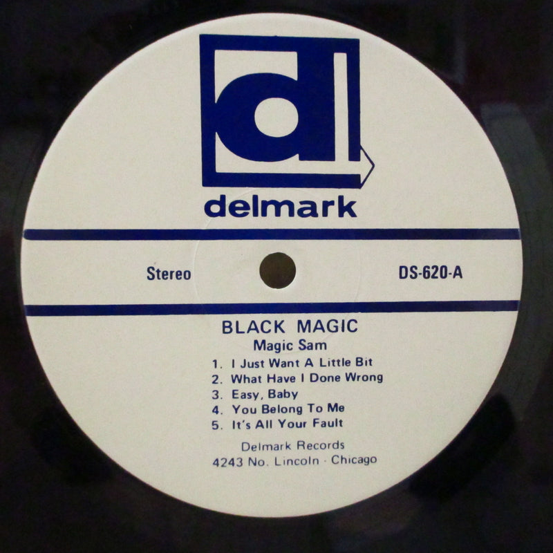 MAGIC SAM BLUES BAND (マジック・サム・ブルース・バンド)  - Black Magic (US 70's Export Reissue Stereo LP/UK Orig.CS)