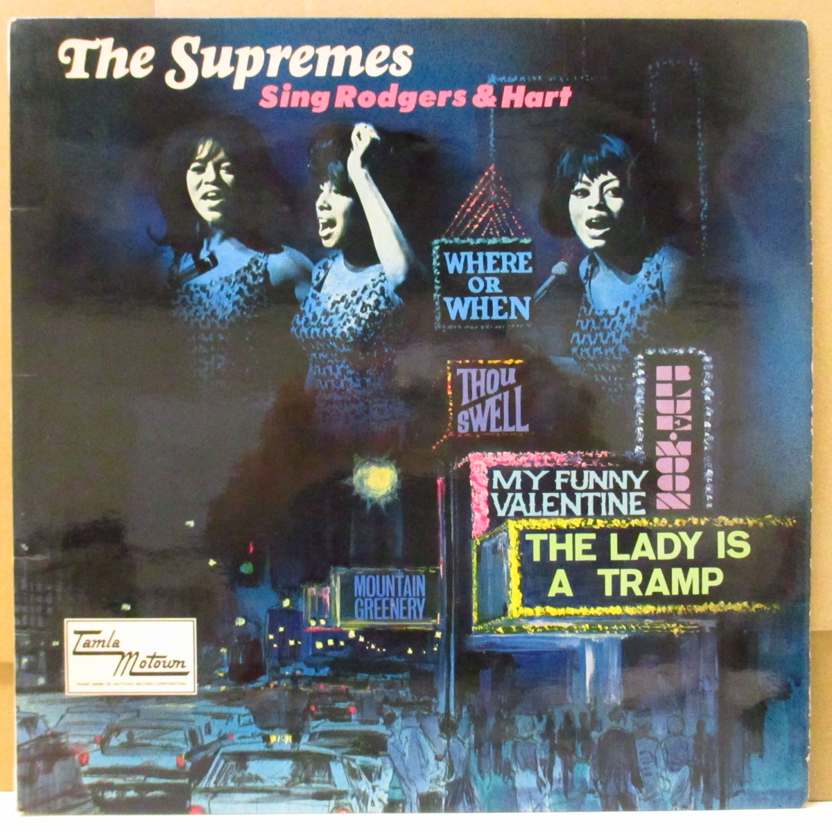 SUPREMES (シュプリームス)  - Sing Rodgers & Hart (UK Orig.Mono LP/CFS)