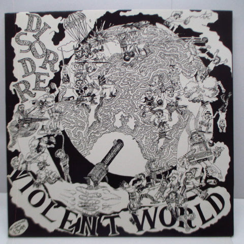 DISORDER - Violent World (UK Orig.LP/GS)