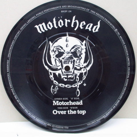 MOTORHEAD (モーターヘッド) - Motorhead (UK Ltd.Picture 7"/BROP 124)