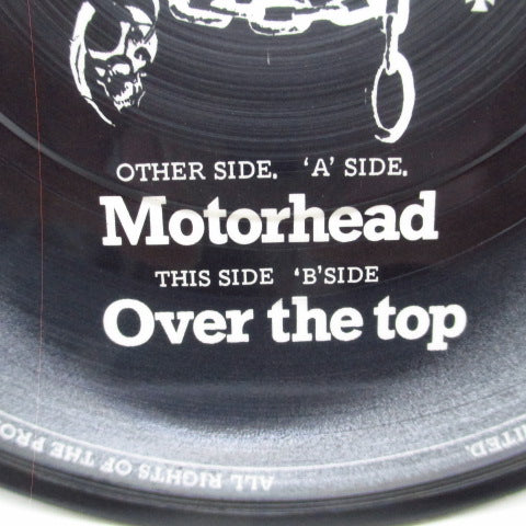 MOTORHEAD (モーターヘッド) - Motorhead / Over The Top (UK 限定ピクチャー 7"/BROP 124)