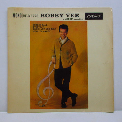 BOBBY VEE - Rubber Ball +3 (UK Orig.EP)