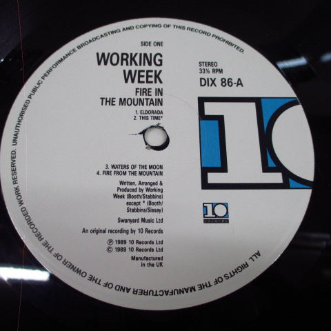 WORKING WEEK (ワーキング・ウィーク)  - Fire In The Mountain (EU Orig. LP)