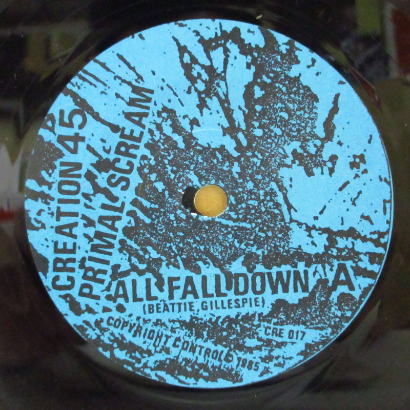 PRIMAL SCREAM (プライマル・スクリーム)  - All Fall Down (UK オリジナル 7"+PS)