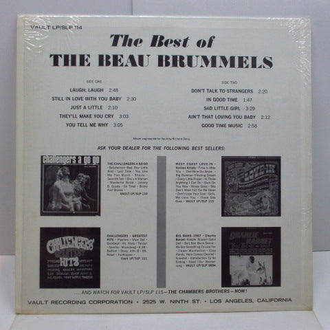 BEAU BRUMMELS - The Best Of The Beau Brummels (US Orig.Stereo LP)