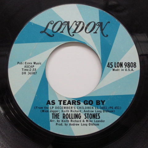 ROLLING STONES - As Tears Go By (US Orig.7")