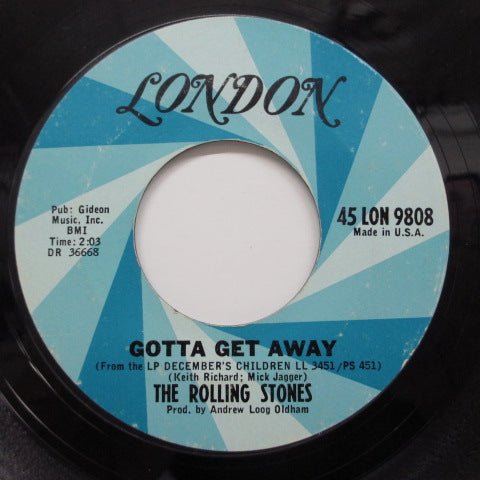 ROLLING STONES (ローリング・ストーンズ)  - As Tears Go By (US Orig.7")
