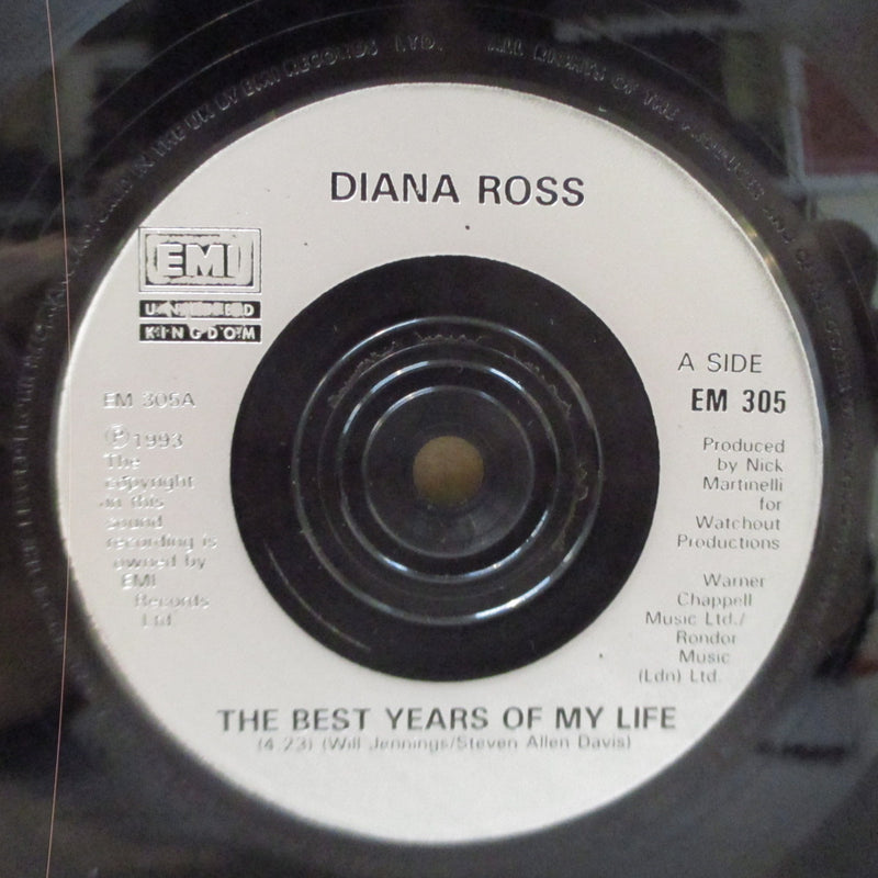 DIANA ROSS (ダイアナ・ロス)  - The Best Years Of My Life (UK Orig.3-Track EP+PS)