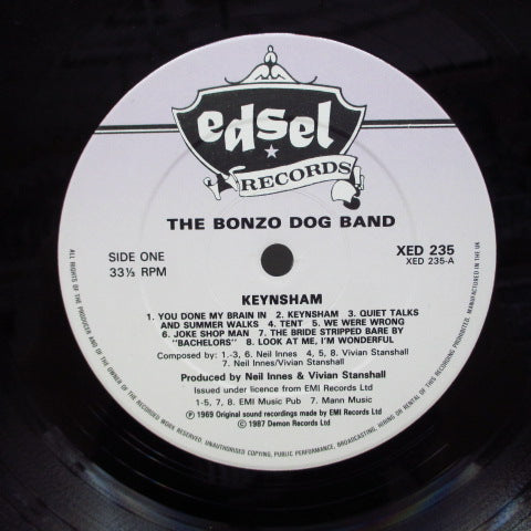 BONZO DOG BAND (ボンゾ・ドッグ・バンド) - Keynsham (UK '87 再発 LP/別デザインGS)