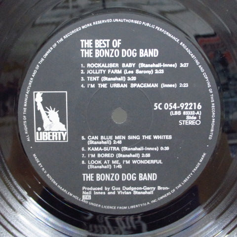 BONZO DOG BAND (ボンゾ・ドッグ・バンド) - The Best Of The Bonzo Dog Band (Dutch オリジナル LP/CS)