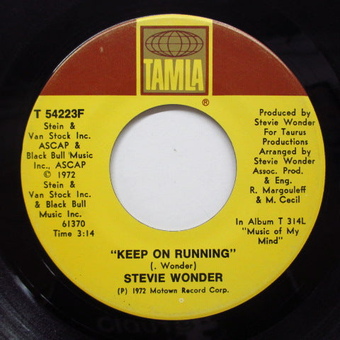 STEVIE WONDER - Keep On Running (Orig)