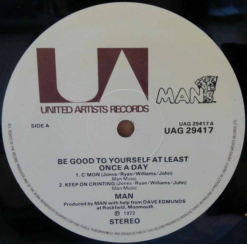 MAN - Be Good To Yourself At Least Once A Day (UK Orig.LP/Map CGS)
