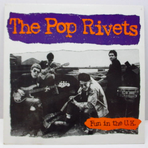 POP RIVETS - Fun In The U.K. (US Reissue Blue Vinyl LP)